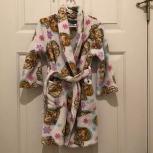 Disney Elsa and Anna soft bathrobe, girls  Size 6